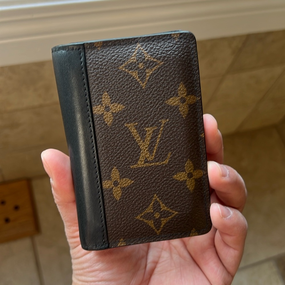 Louis Vuitton Pocket Organizer Monogram Macassar